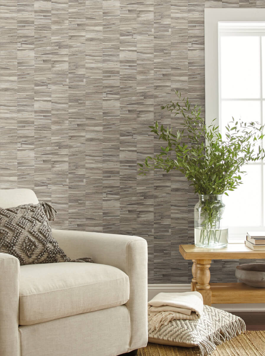 Magnolia Home Reserve Wallpaper - Gray