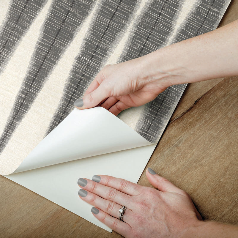 Magnolia Home Handloom Peel & Stick Wallpaper - Black