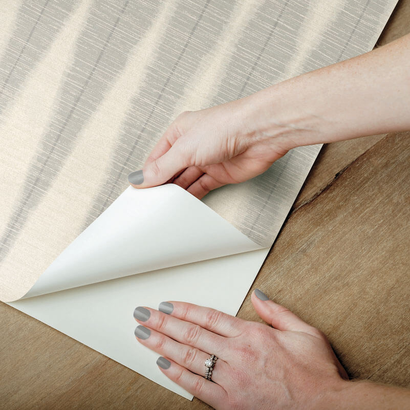 Magnolia Home Handloom Peel & Stick Wallpaper - Cool Grey