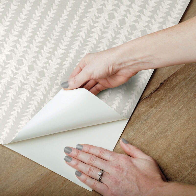 Magnolia Home Vantage Point Peel & Stick Wallpaper Sample - Grey