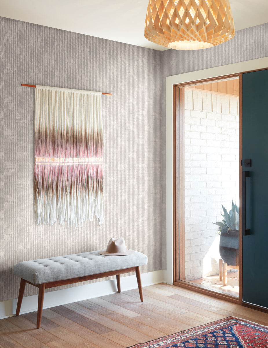 Magnolia Home Vantage Point Peel & Stick Wallpaper Sample - Grey