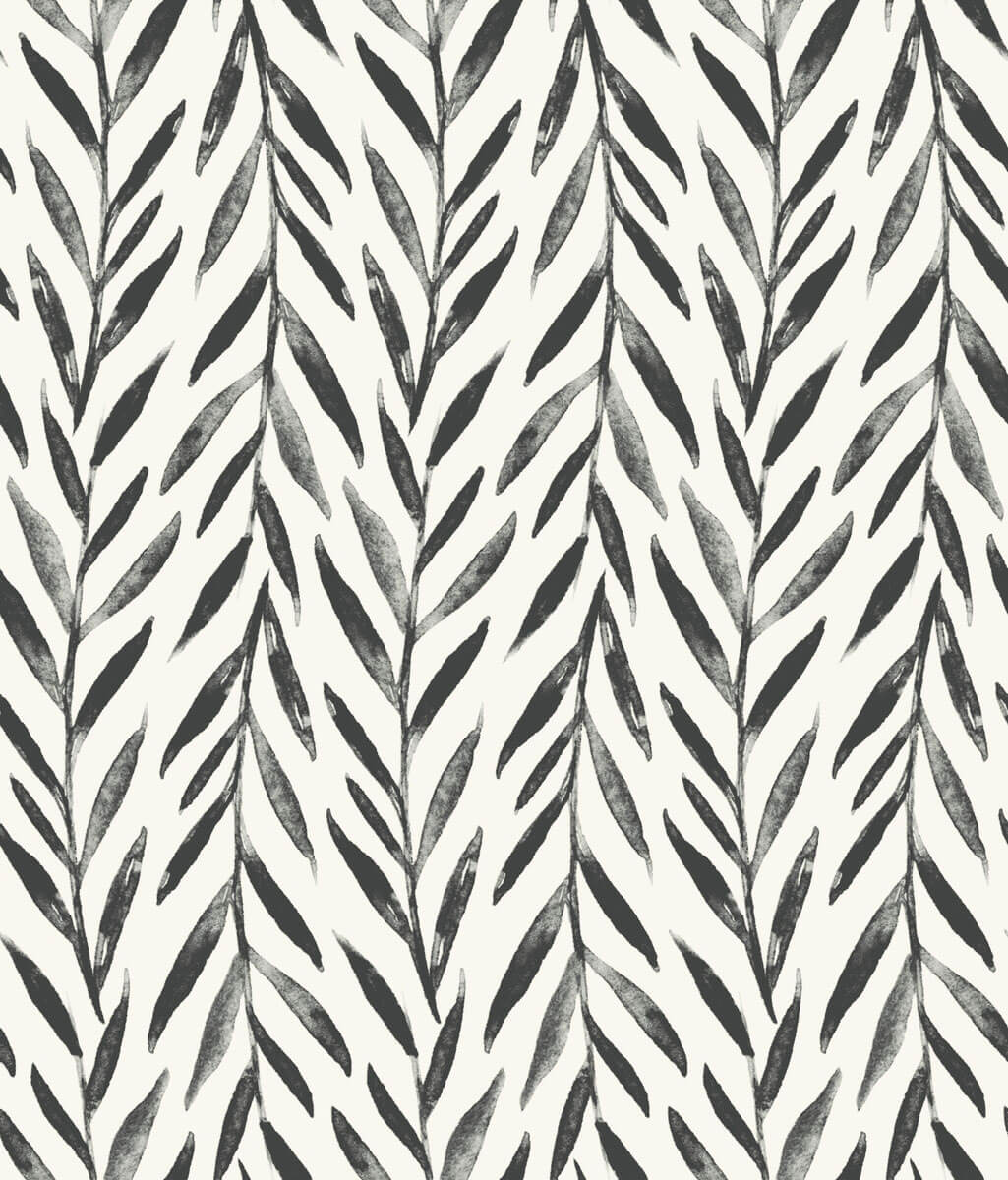 Magnolia Home Willow Peel & Stick Wallpaper - Black