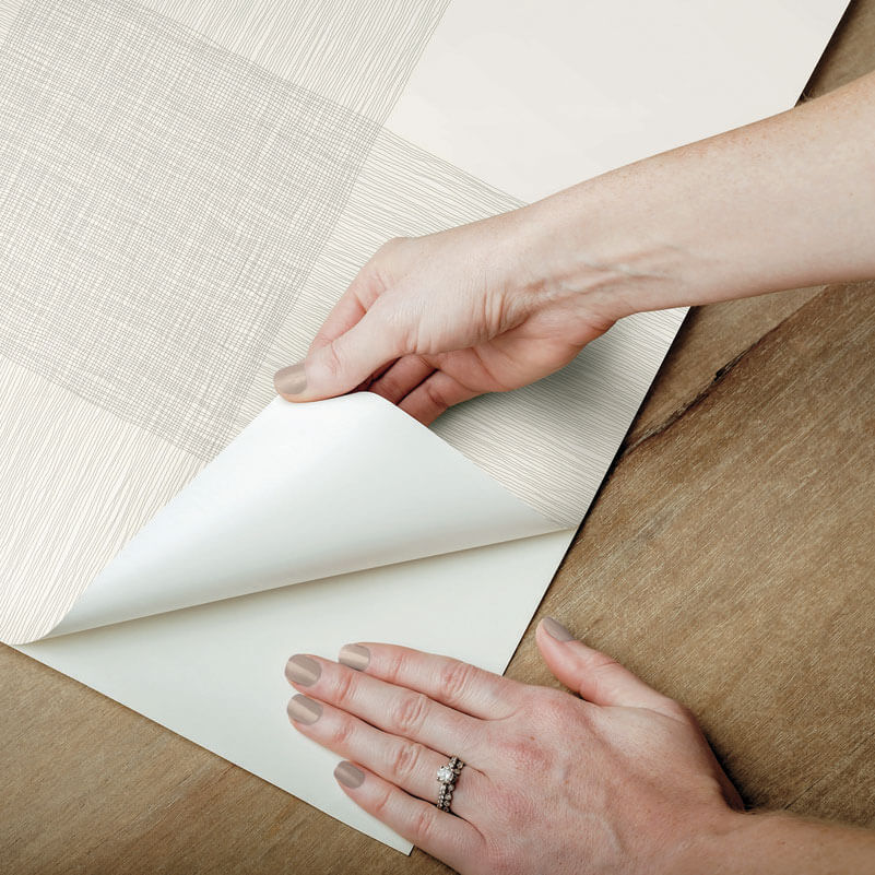 Magnolia Home Common Thread Peel & Stick Wallpaper - Fog