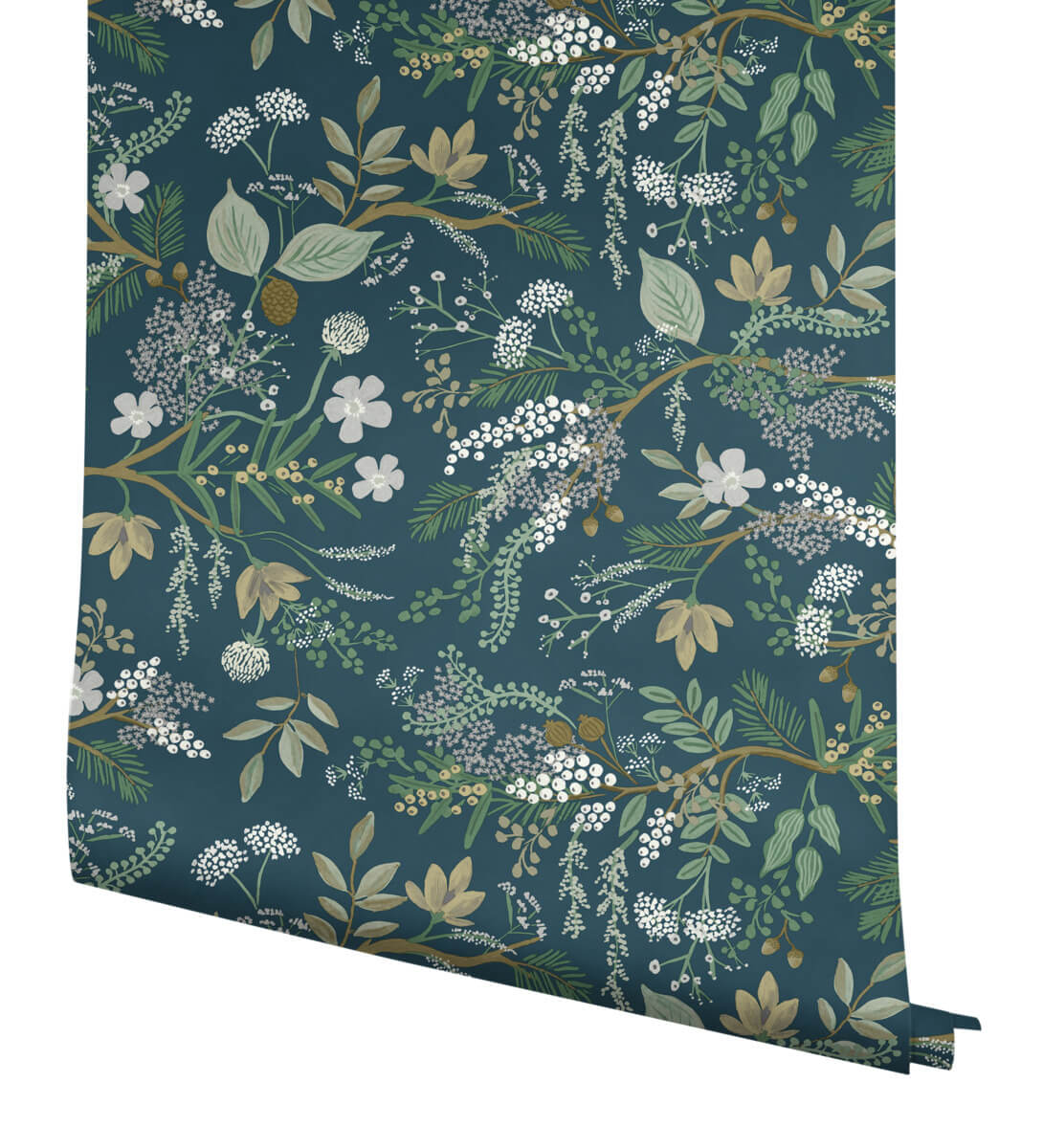 Rifle Paper Co. Juniper Forest Peel & Stick Wallpaper Sample - Evergreen