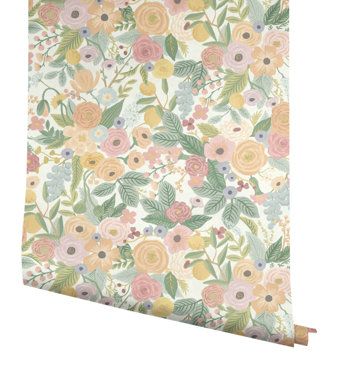 Rifle Paper Co. Garden Party Peel & Stick Wallpaper Sample - Pastels