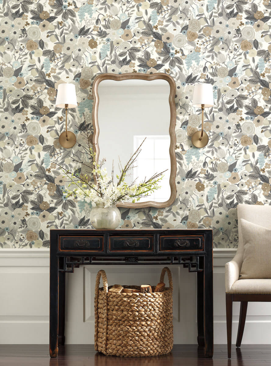 Rifle Paper Co. Garden Party Peel & Stick Wallpaper - Linen