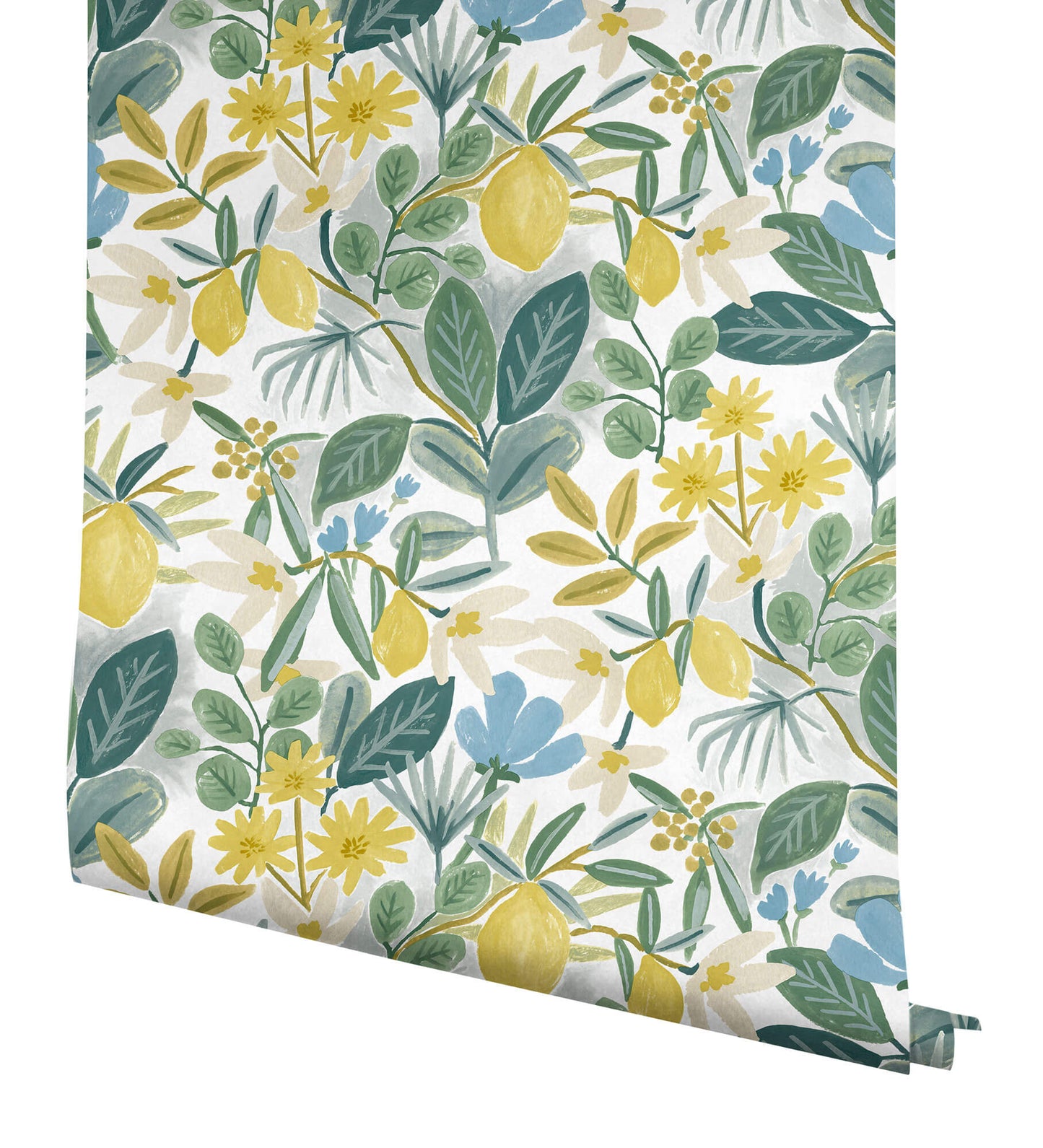 Rifle Paper Co. Amalfi Peel & Stick Wallpaper - Blue & Green