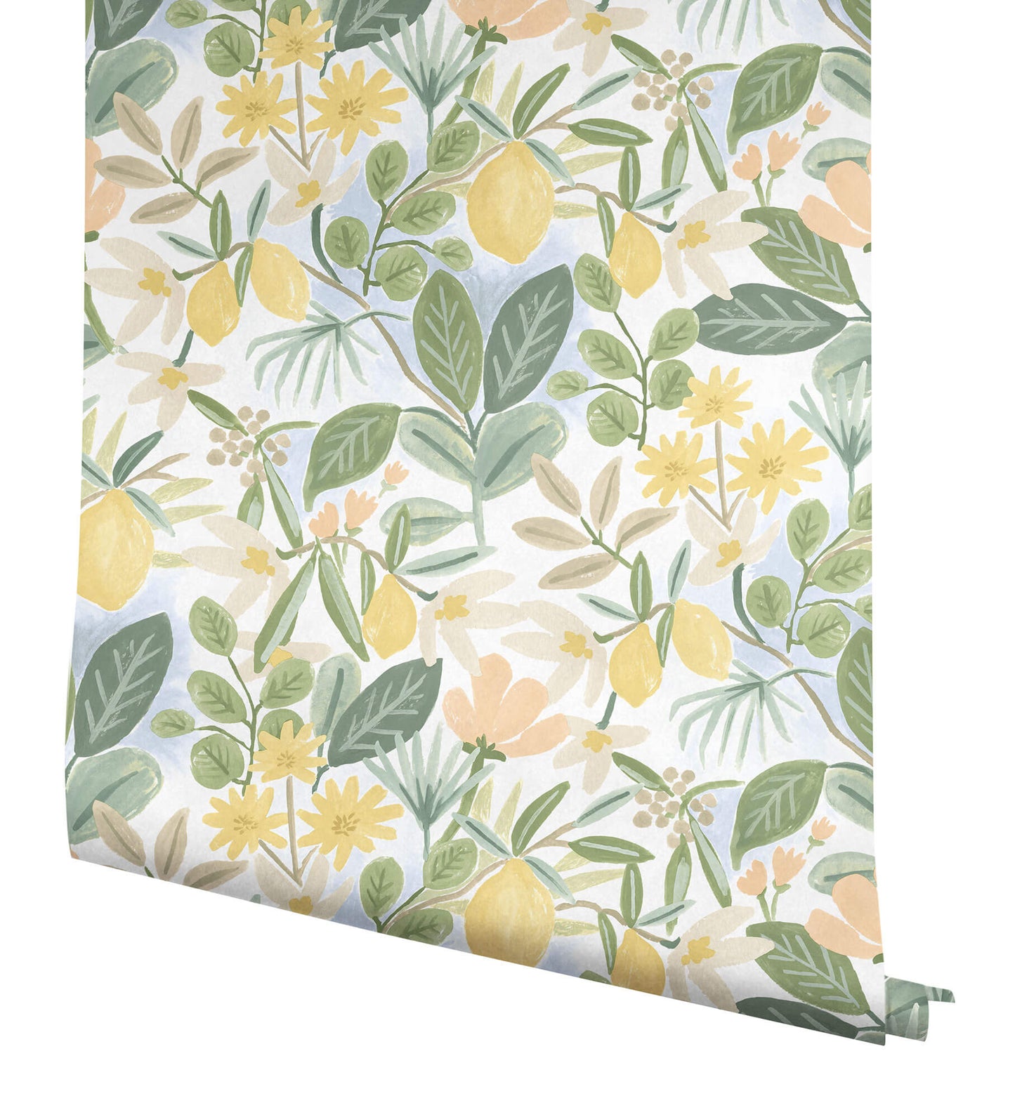 Rifle Paper Co. Amalfi Peel & Stick Wallpaper - Pink & Green