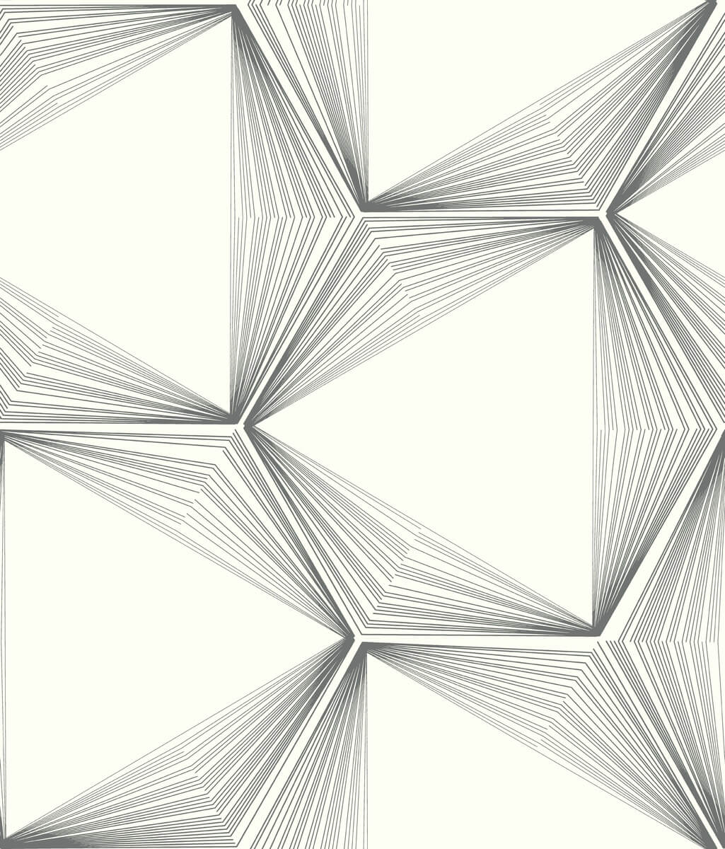 Simply Candice Honeycomb Peel & Stick Wallpaper - Charcoal
