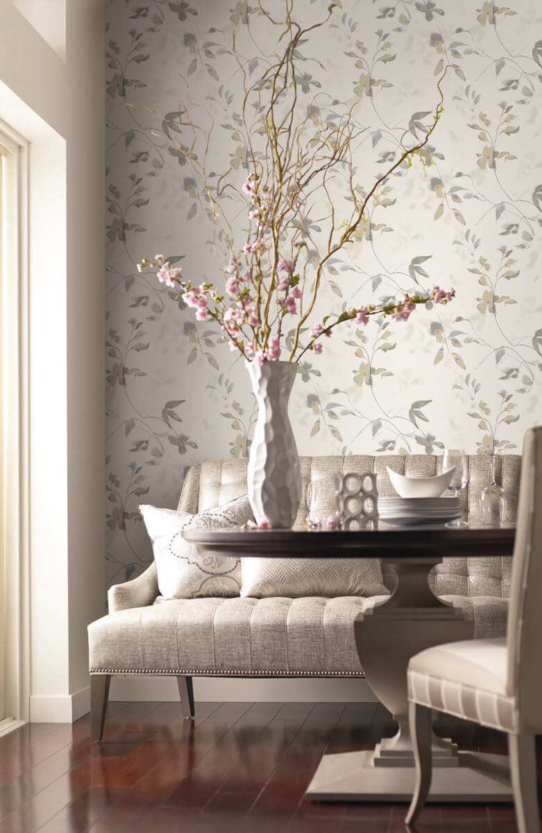 Simply Candice Linden Flower Peel & Stick Wallpaper - Neutral
