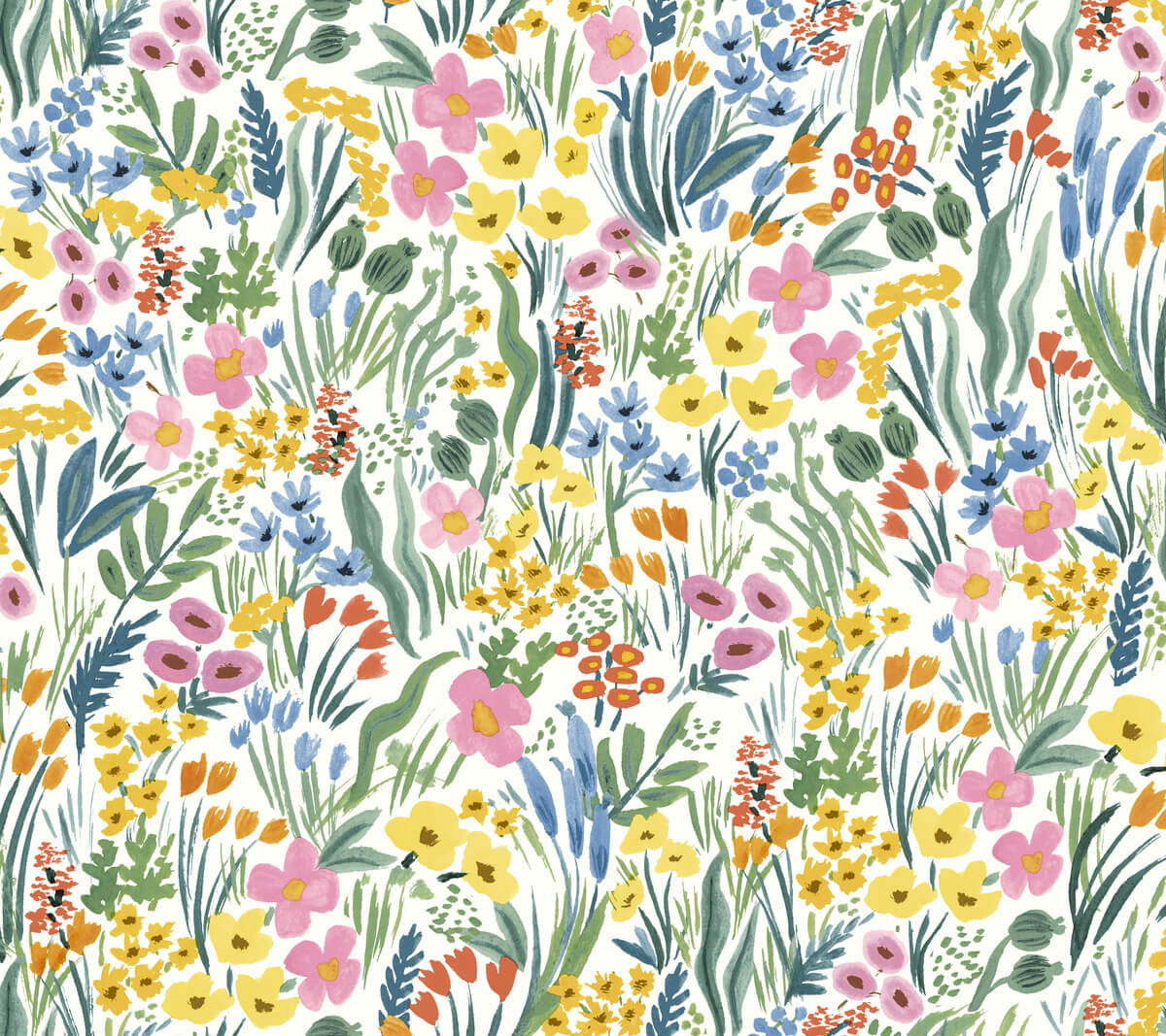 Rifle Paper Co. Lea Peel & Stick Wallpaper - Multi Color