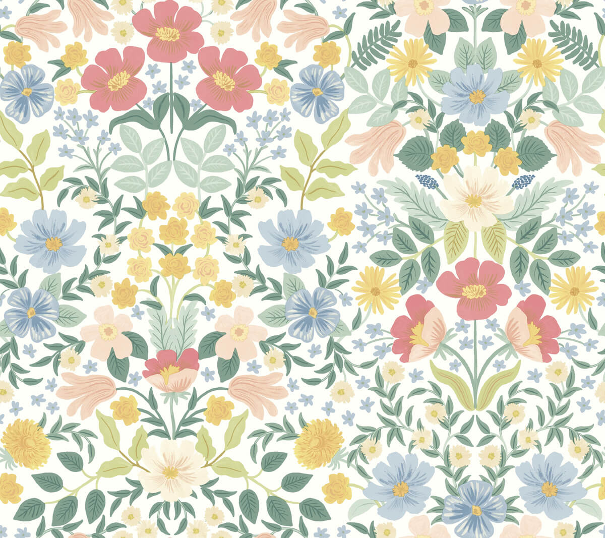 Rifle Paper Co. Bramble Garden Peel & Stick Wallpaper - Pastel