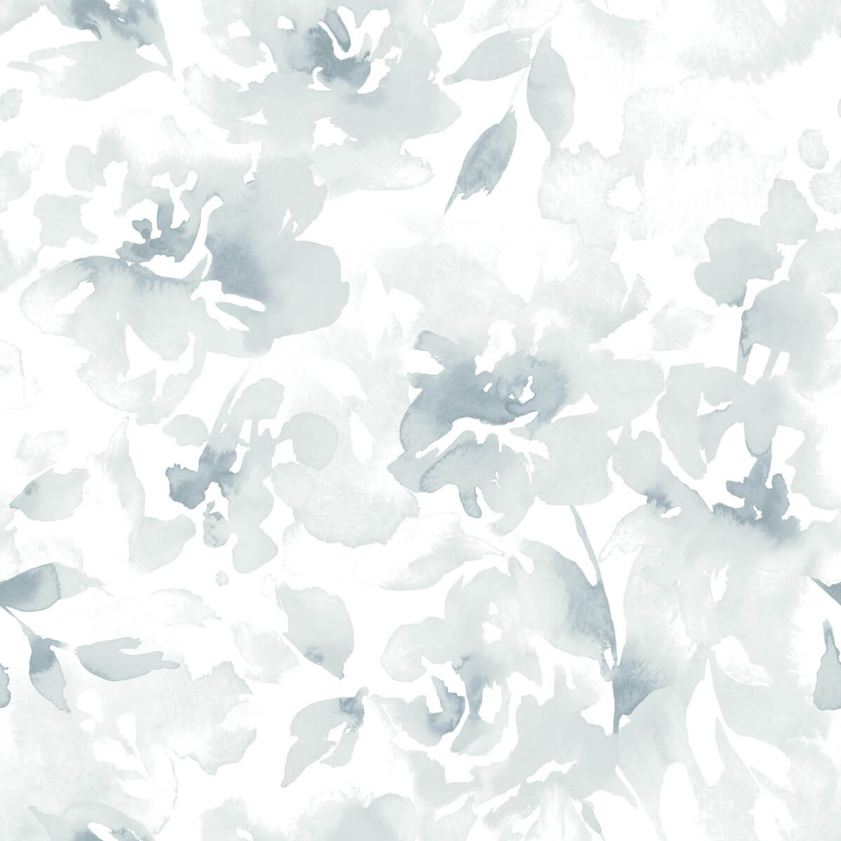 Magnolia Home Renewed Floral Peel & Stick Wallpaper Sample - Blue