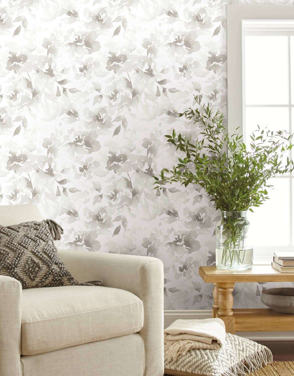 Magnolia Home Renewed Floral Peel & Stick Wallpaper - Neutral