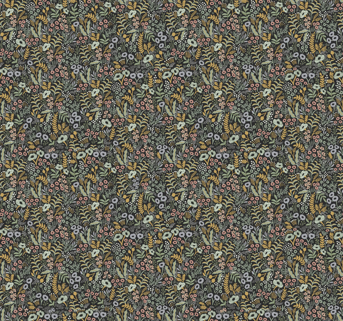 Rifle Paper Co. Tapestry Wallpaper - Black