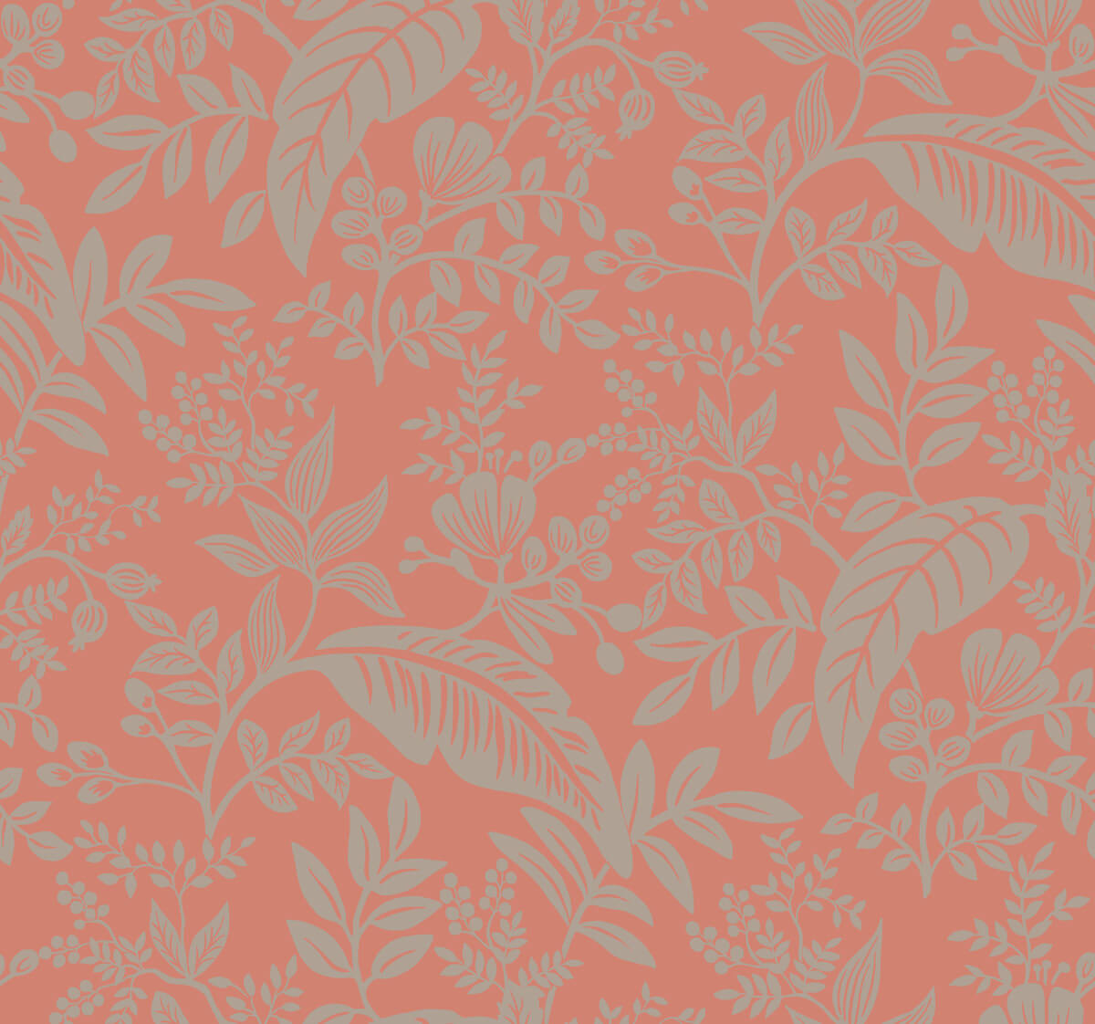 Rifle Paper Co. Canopy Wallpaper Sample - Rose