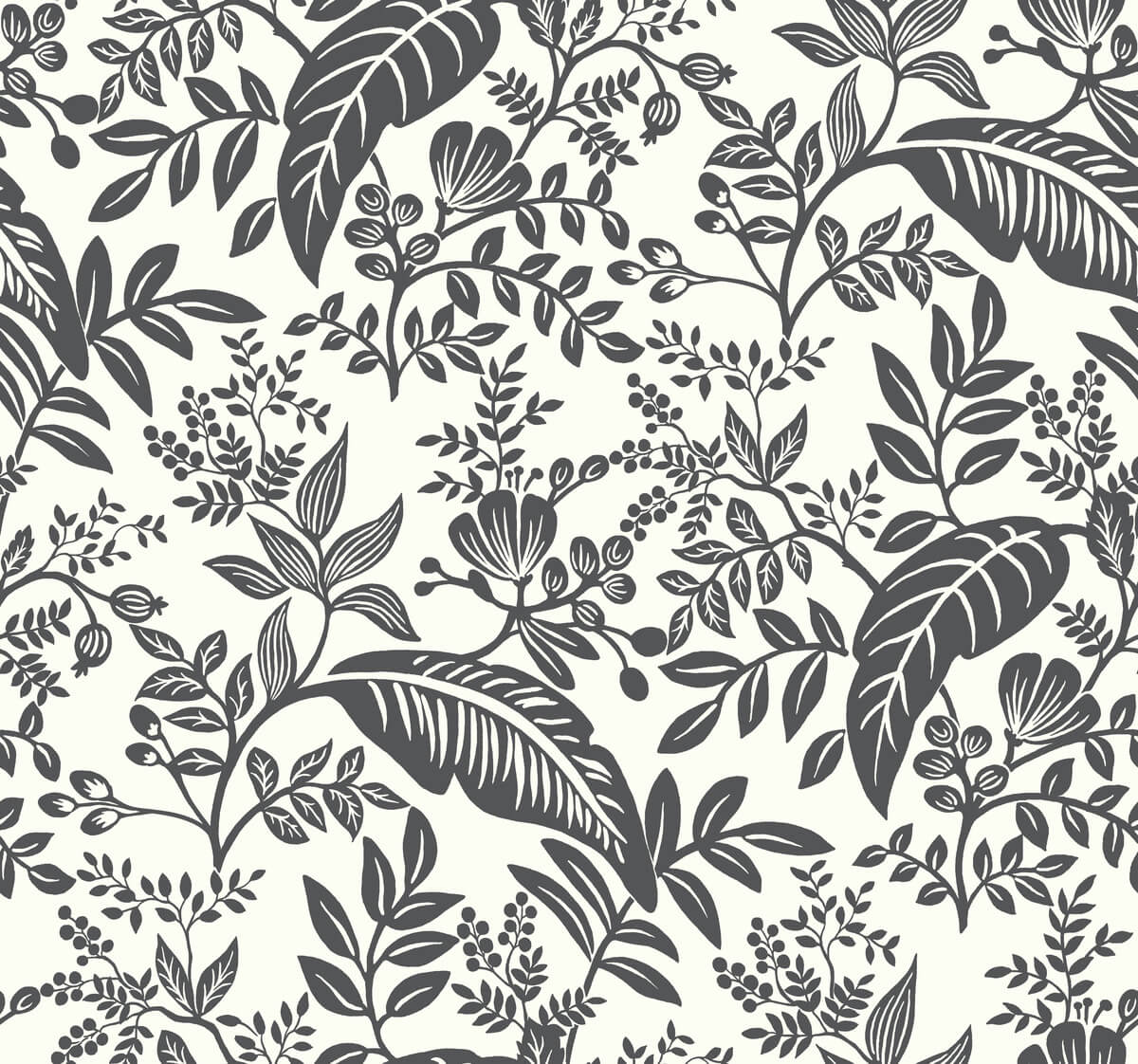 Rifle Paper Co. Canopy Wallpaper - Black & White