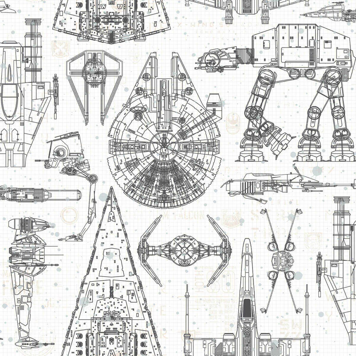 star wars ship drawings