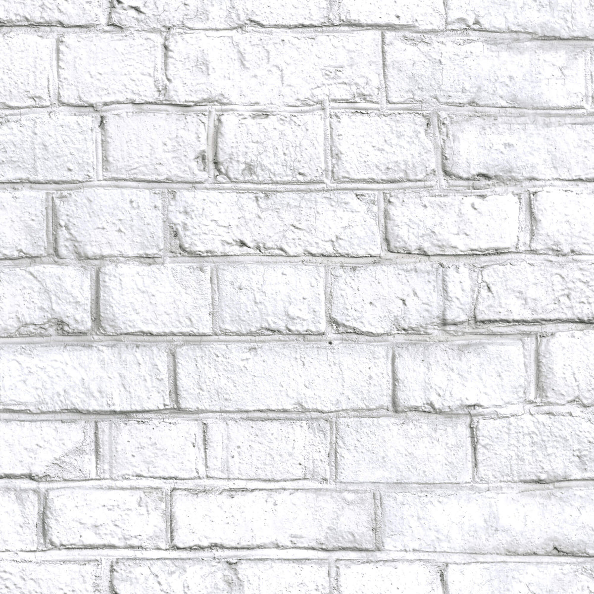 York Brick Peel & Stick Wallpaper Sample - White