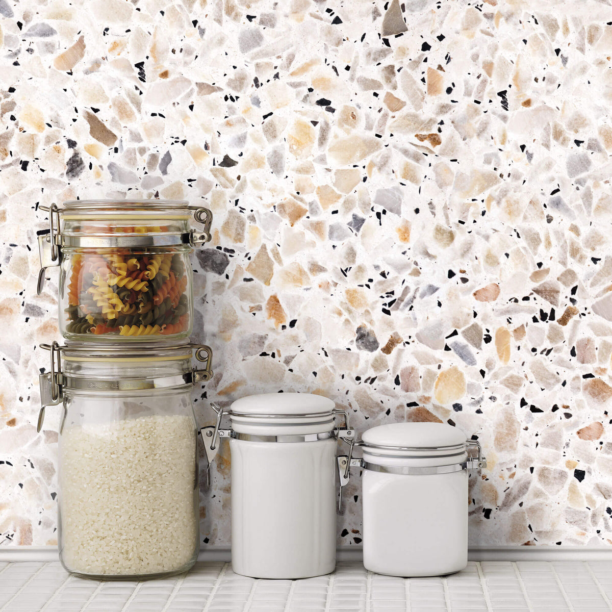 York Terrazzo Dots Peel & Stick Wallpaper - Multicolored