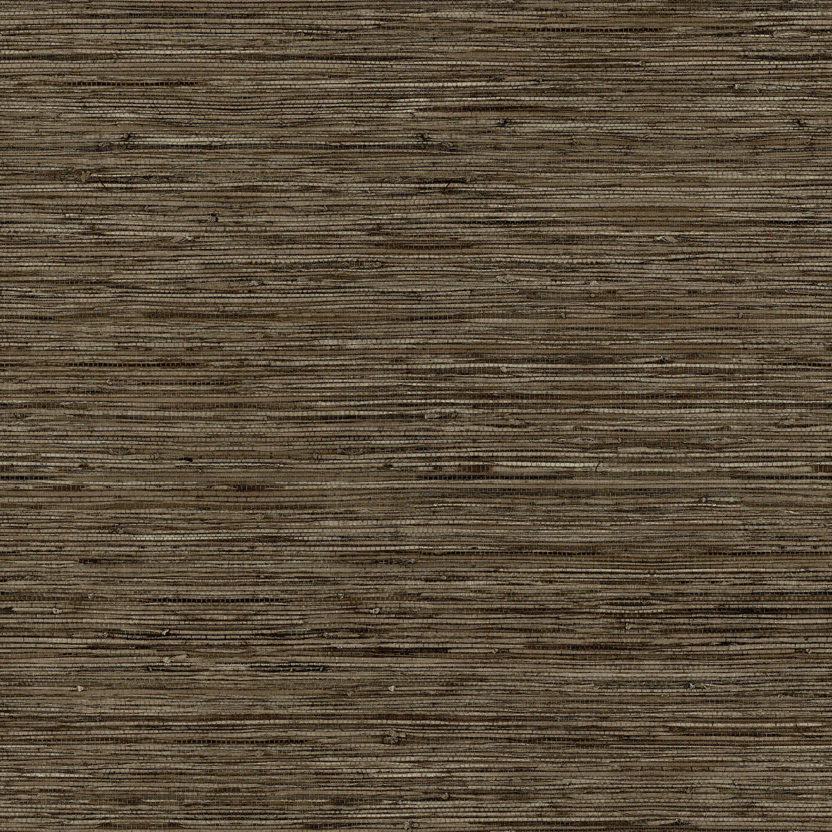 York Faux Grasscloth Peel & Stick Wallpaper - Brown