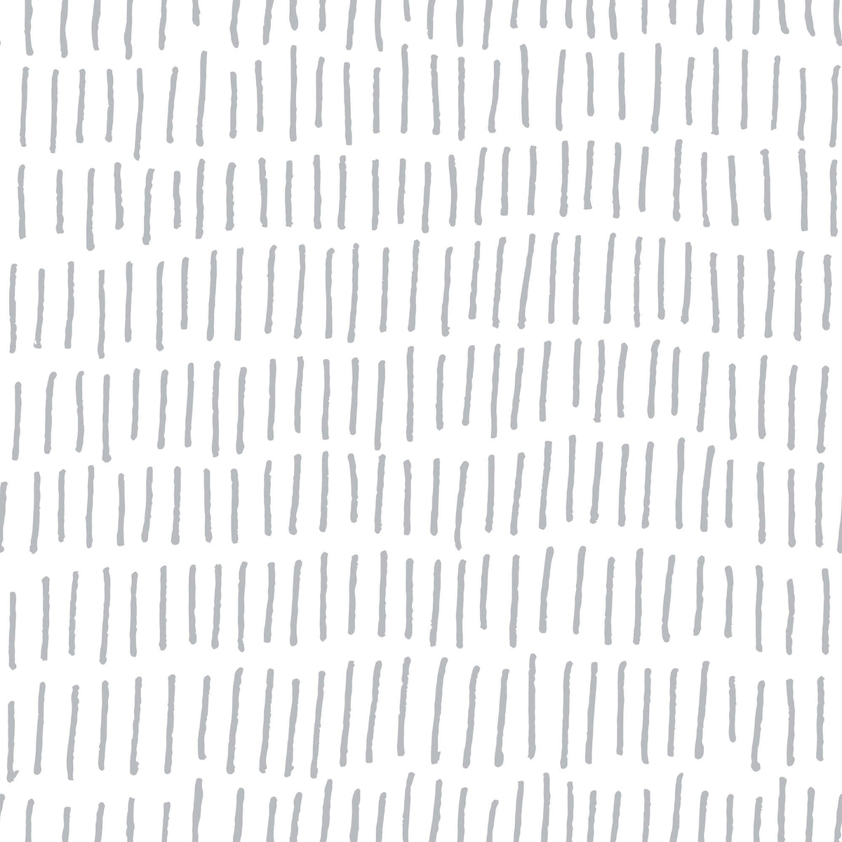 York Tick Mark Stripes Peel & Stick Wallpaper Sample - Gray