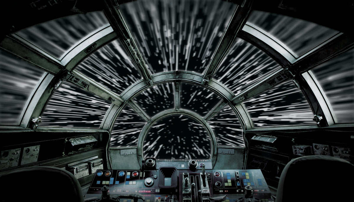 Star Wars Millennium Falcon Peel & Stick Wall Mural