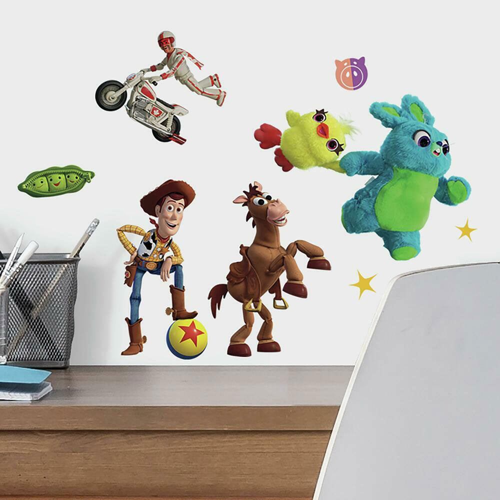Pixar Toy Story 4 Characters Peel & Stick Wall Decals – US Wall Decor