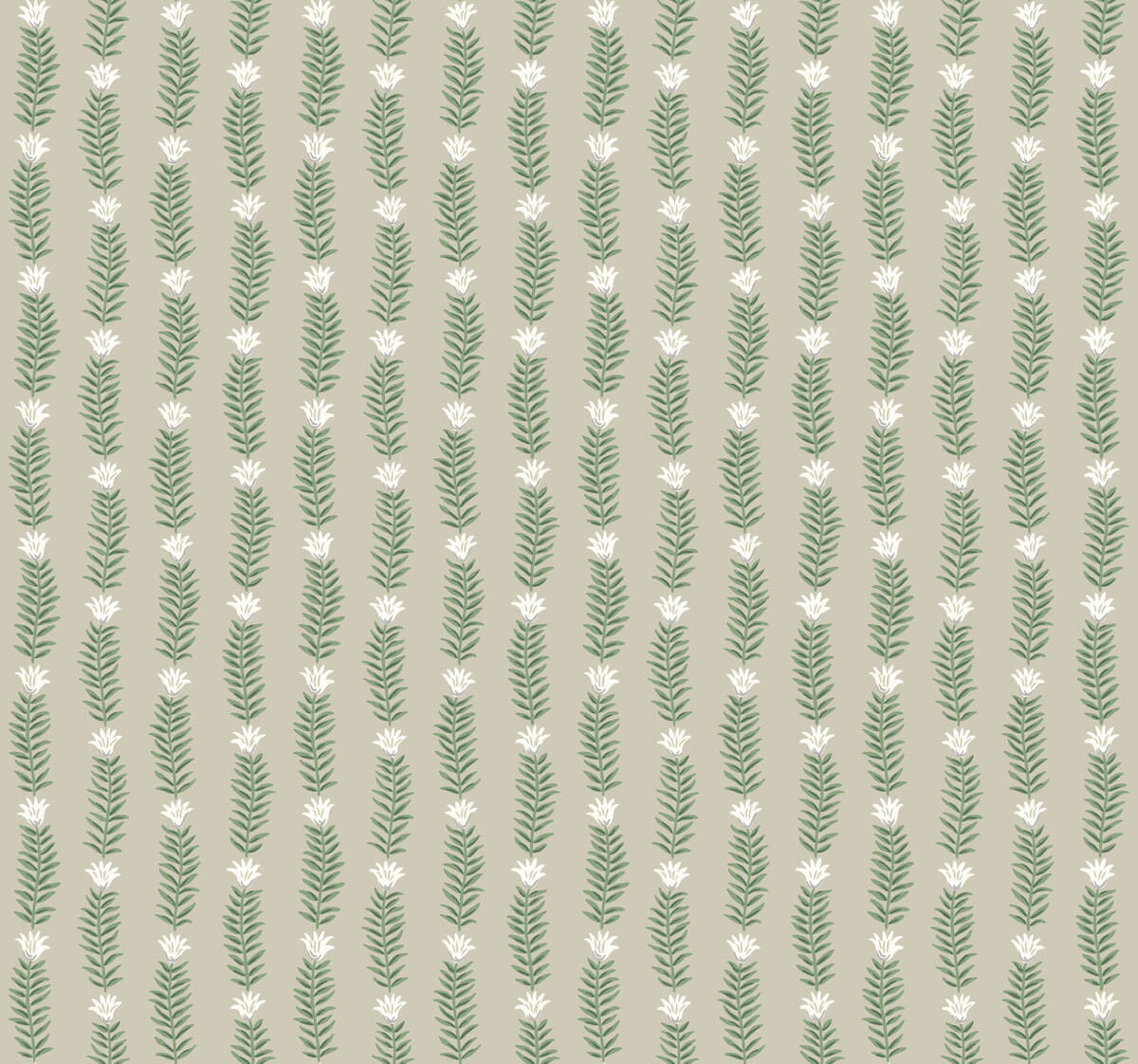 Rifle Paper Co. Eden Wallpaper - Beige & Green