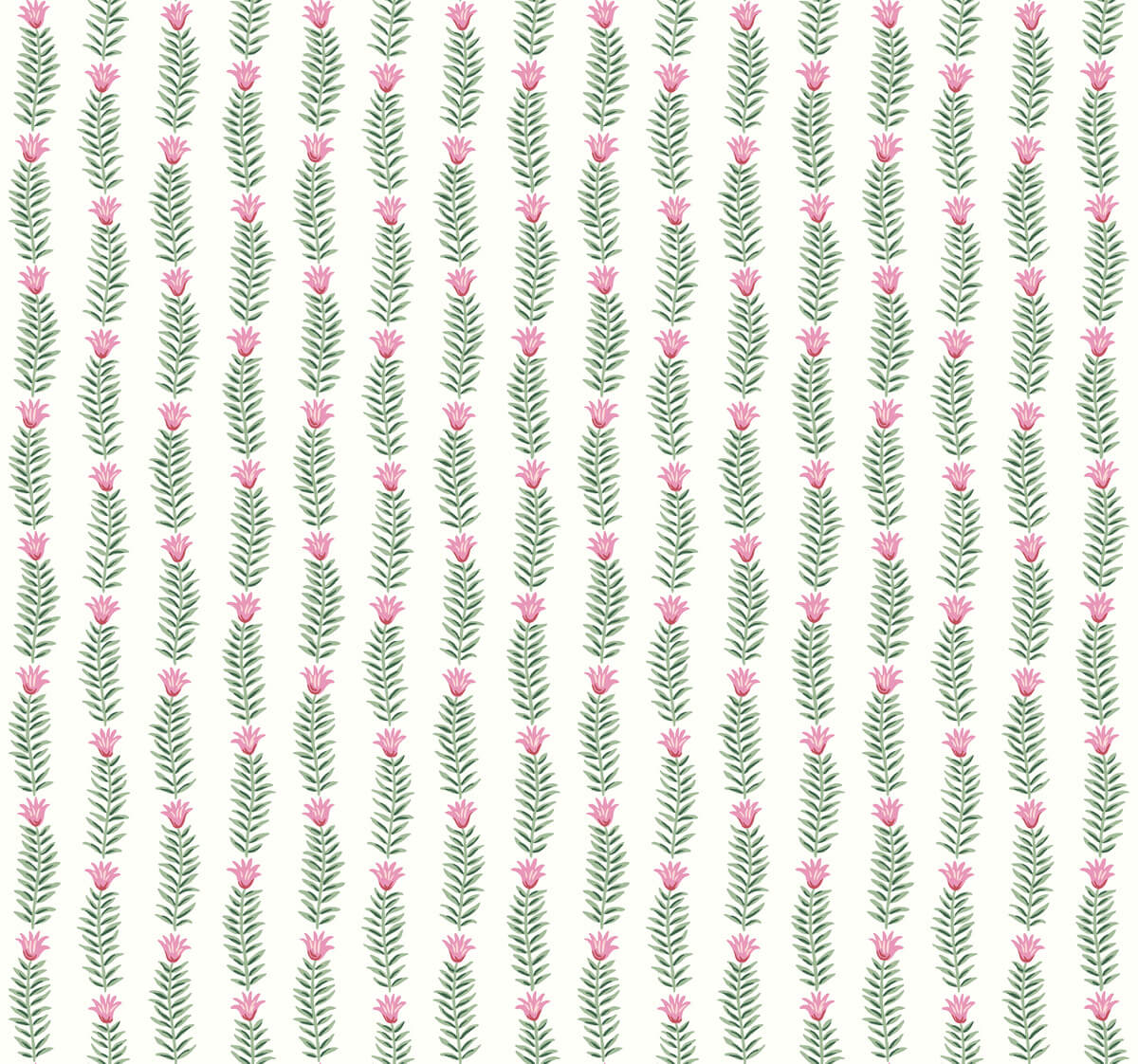 Rifle Paper Co. Eden Wallpaper - White & Green