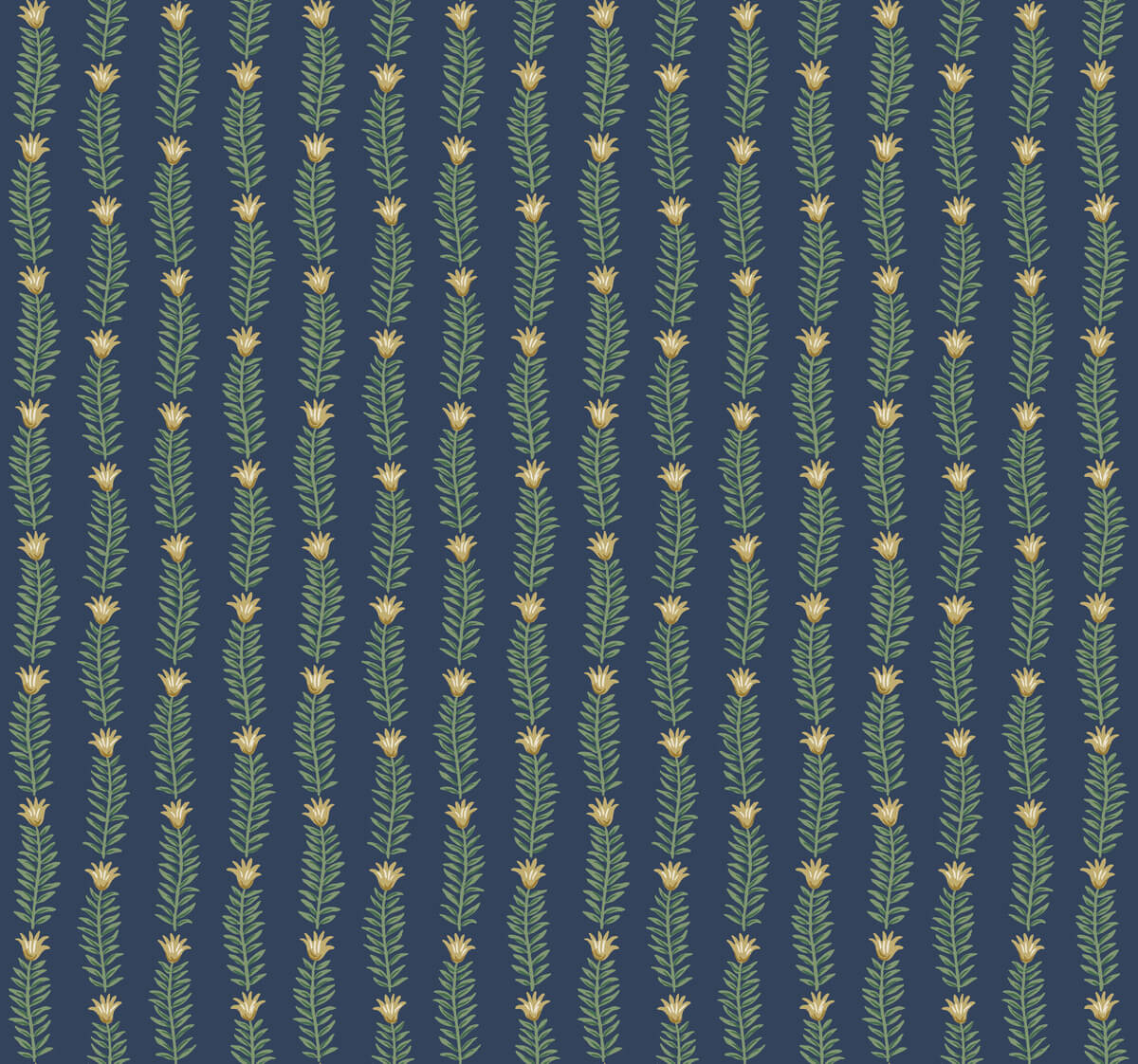 Rifle Paper Co. Eden Wallpaper - Blue & Green
