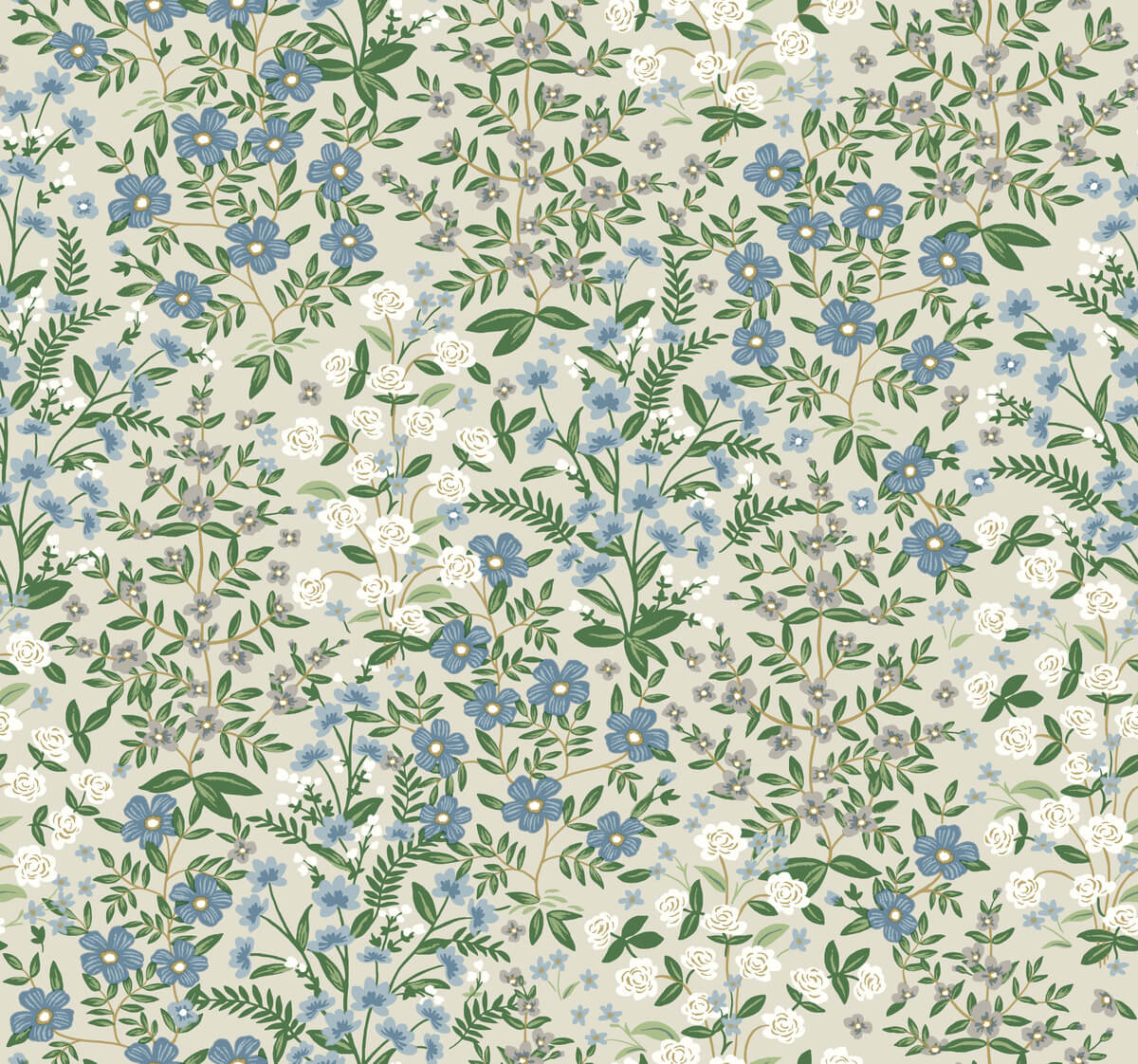 Rifle Paper Co. Wildwood Garden Wallpaper - Beige