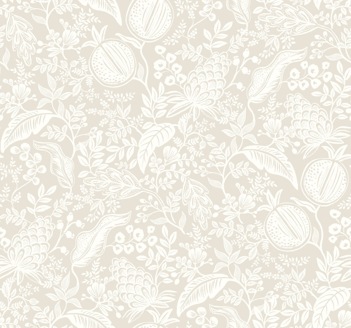 Rifle Paper Co. Pomegranate Wallpaper - Beige