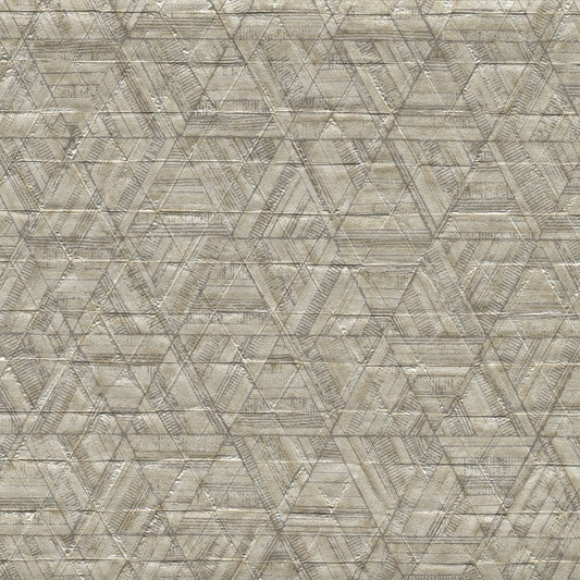 54" inch Stacy Garcia Moderne Amulet Wallpaper - Off White