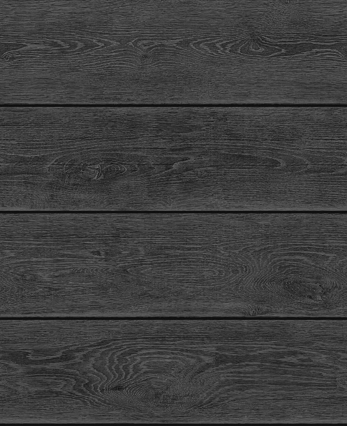 Stacy Garcia Home Shiplap Peel & Stick Wallpaper Sample - Black