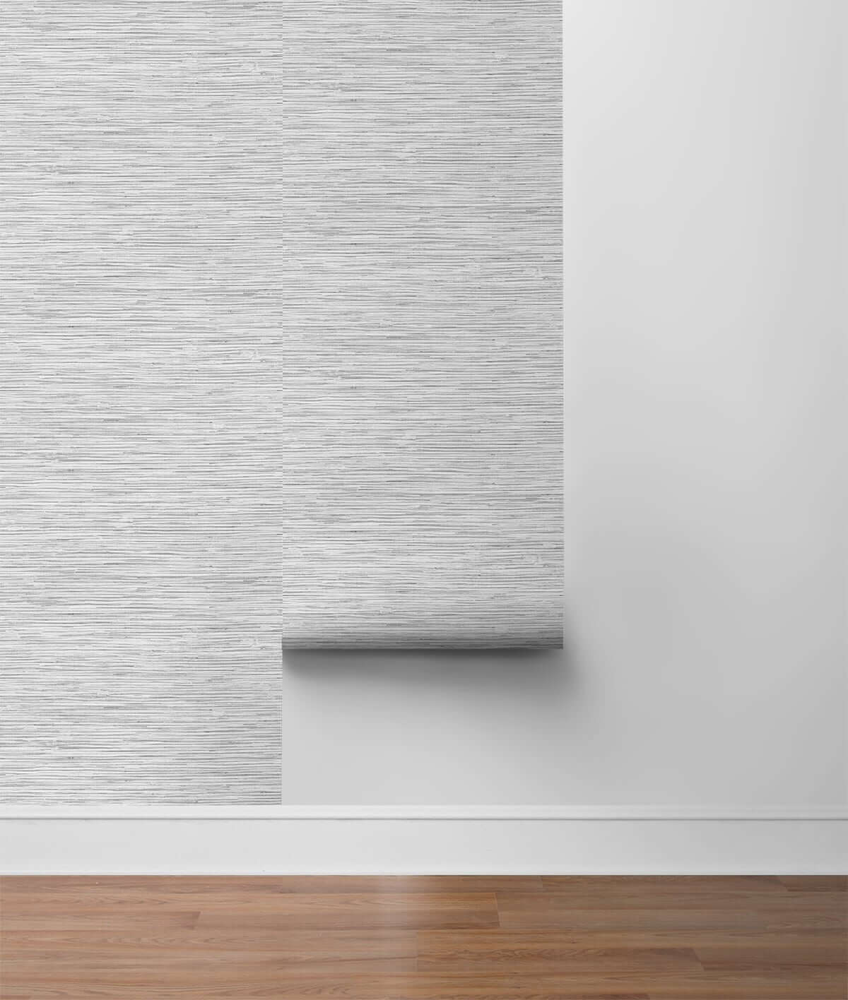 Stacy Garcia Home Faux Grasscloth Peel & Stick Wallpaper Sample - Grey