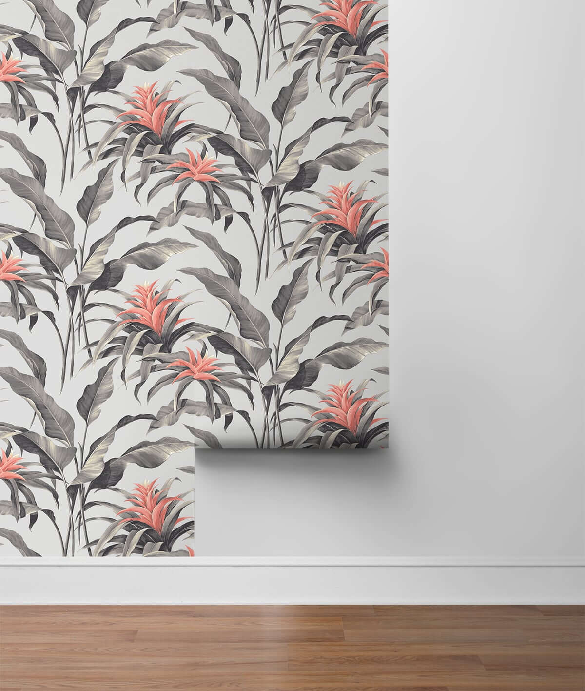 Stacy Garcia Home Palma Peel & Stick Wallpaper Sample - Silver