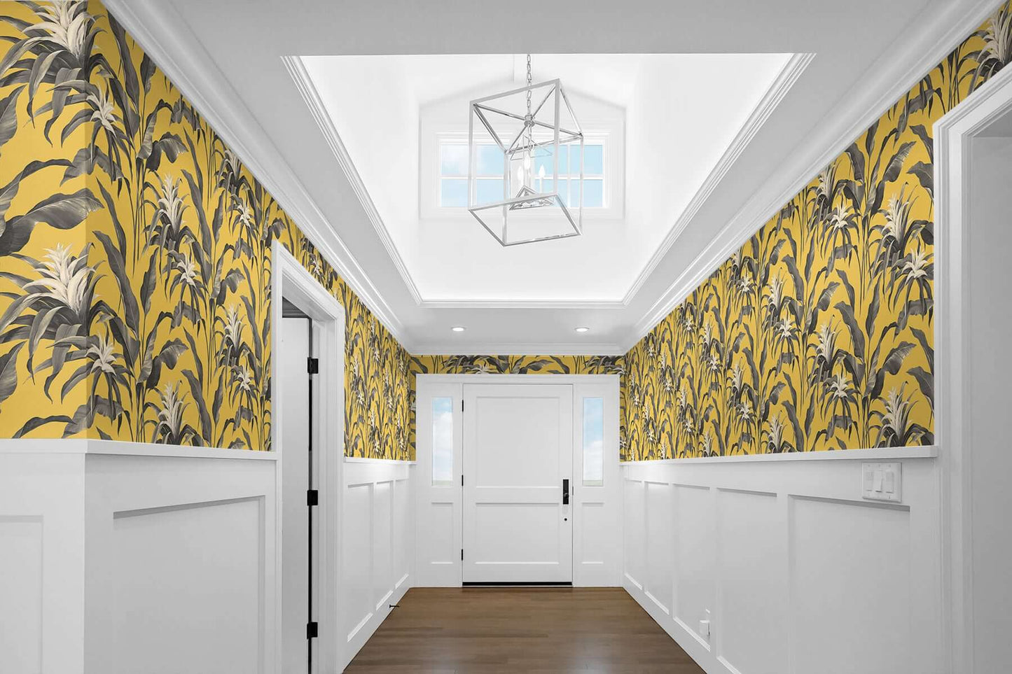 Stacy Garcia Home Palma Peel & Stick Wallpaper Sample - Yellow