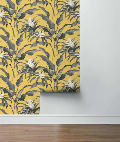 Stacy Garcia Home Palma Peel & Stick Wallpaper - Yellow