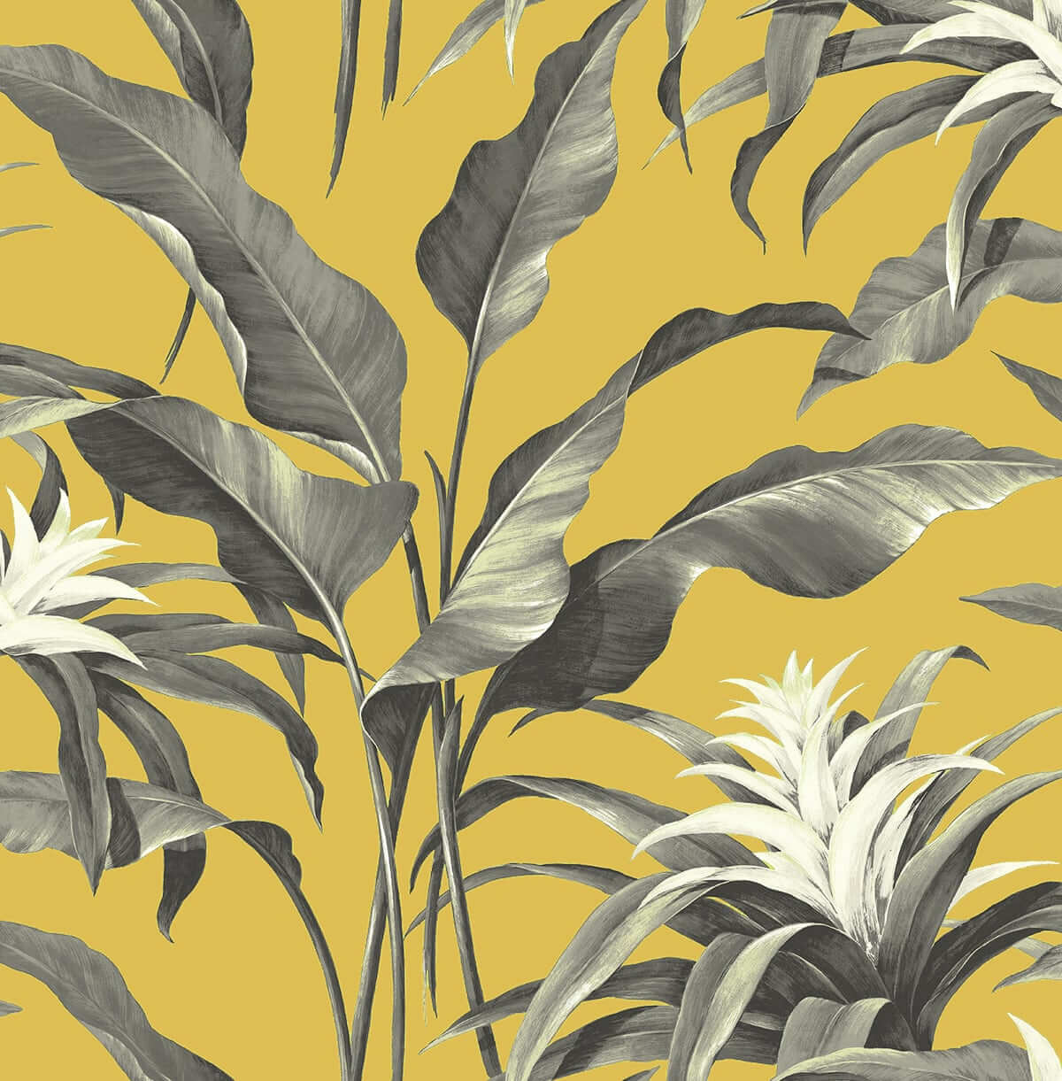 Stacy Garcia Home Palma Peel & Stick Wallpaper Sample - Yellow