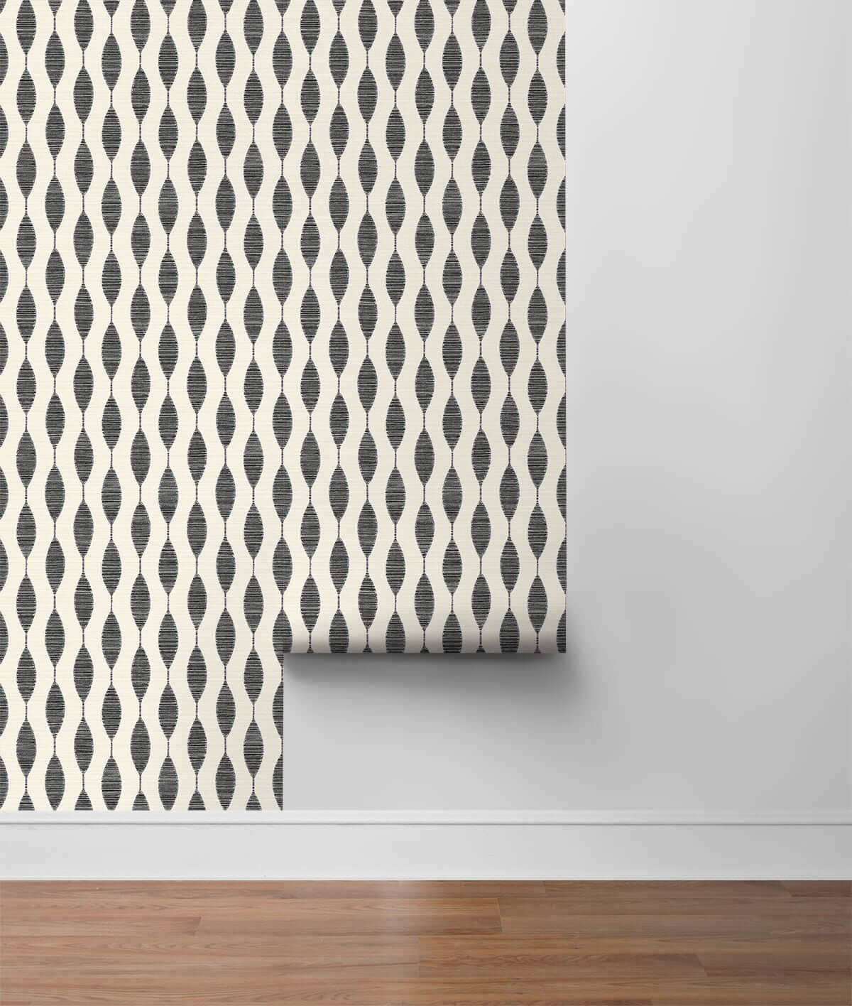 Stacy Garcia Home Ditto Peel & Stick Wallpaper Sample - Black