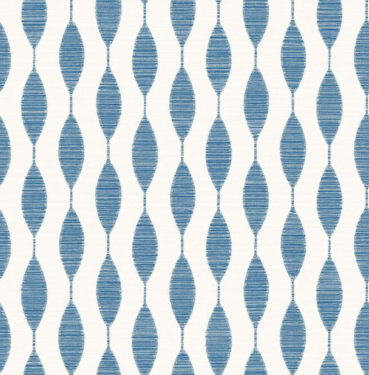 Stacy Garcia Home Ditto Peel & Stick Wallpaper Sample - Blue