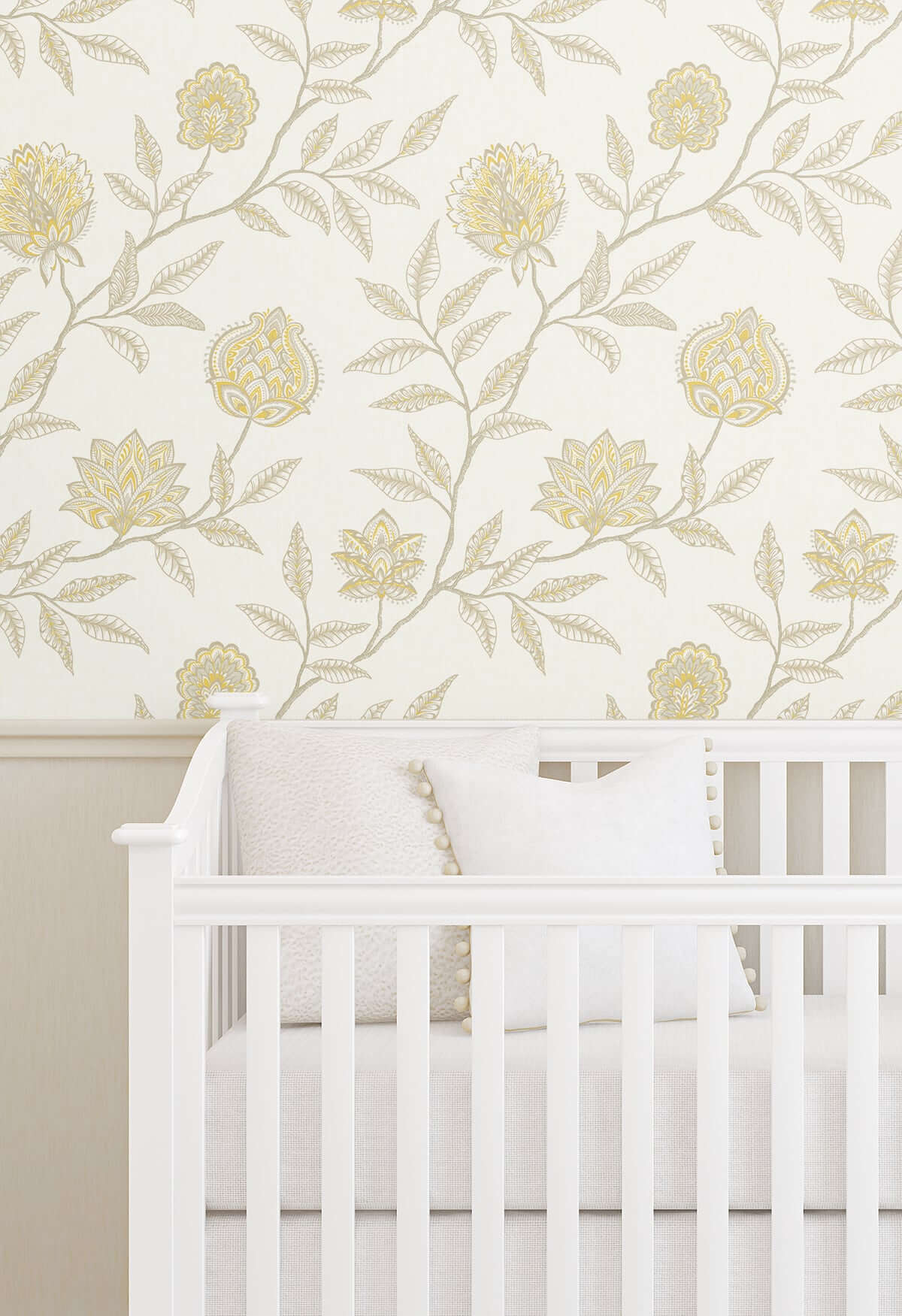 Stacy Garcia Home Jaclyn Peel & Stick Wallpaper Sample - Yellow
