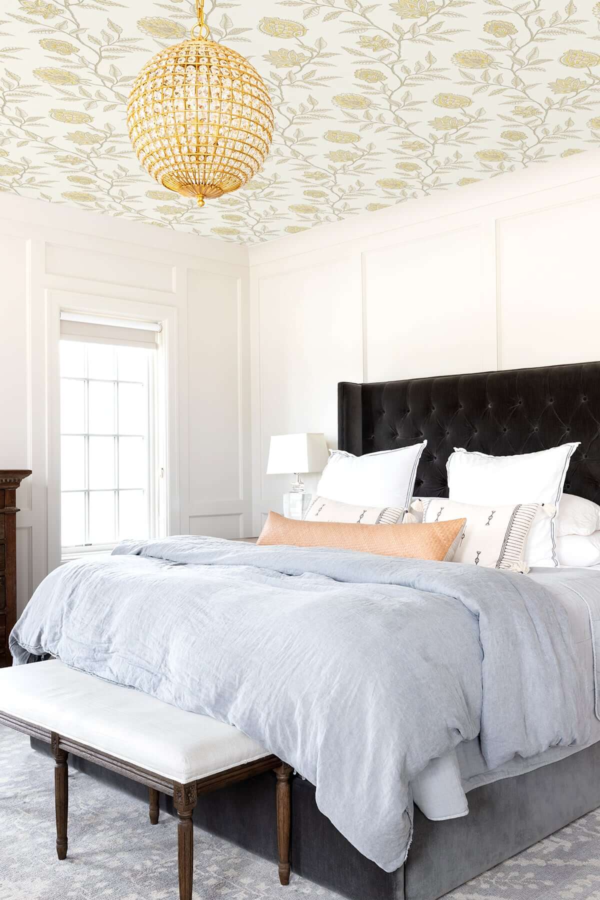 Stacy Garcia Home Jaclyn Peel & Stick Wallpaper Sample - Yellow