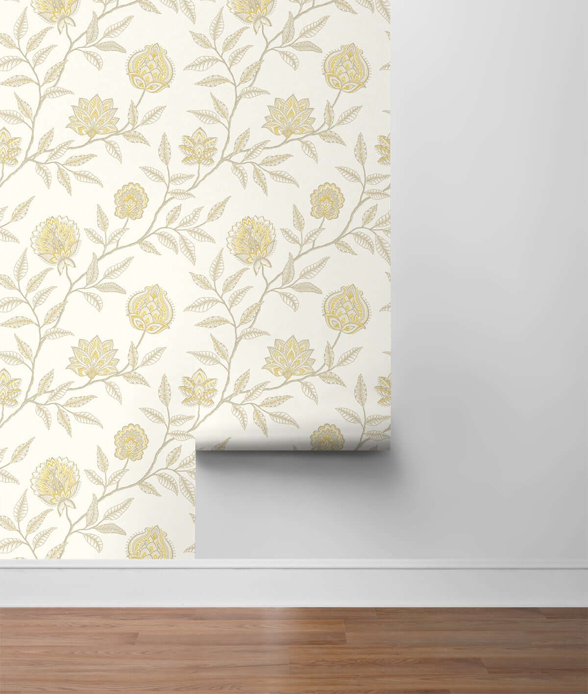 Stacy Garcia Home Jaclyn Peel & Stick Wallpaper Sample - Yellow