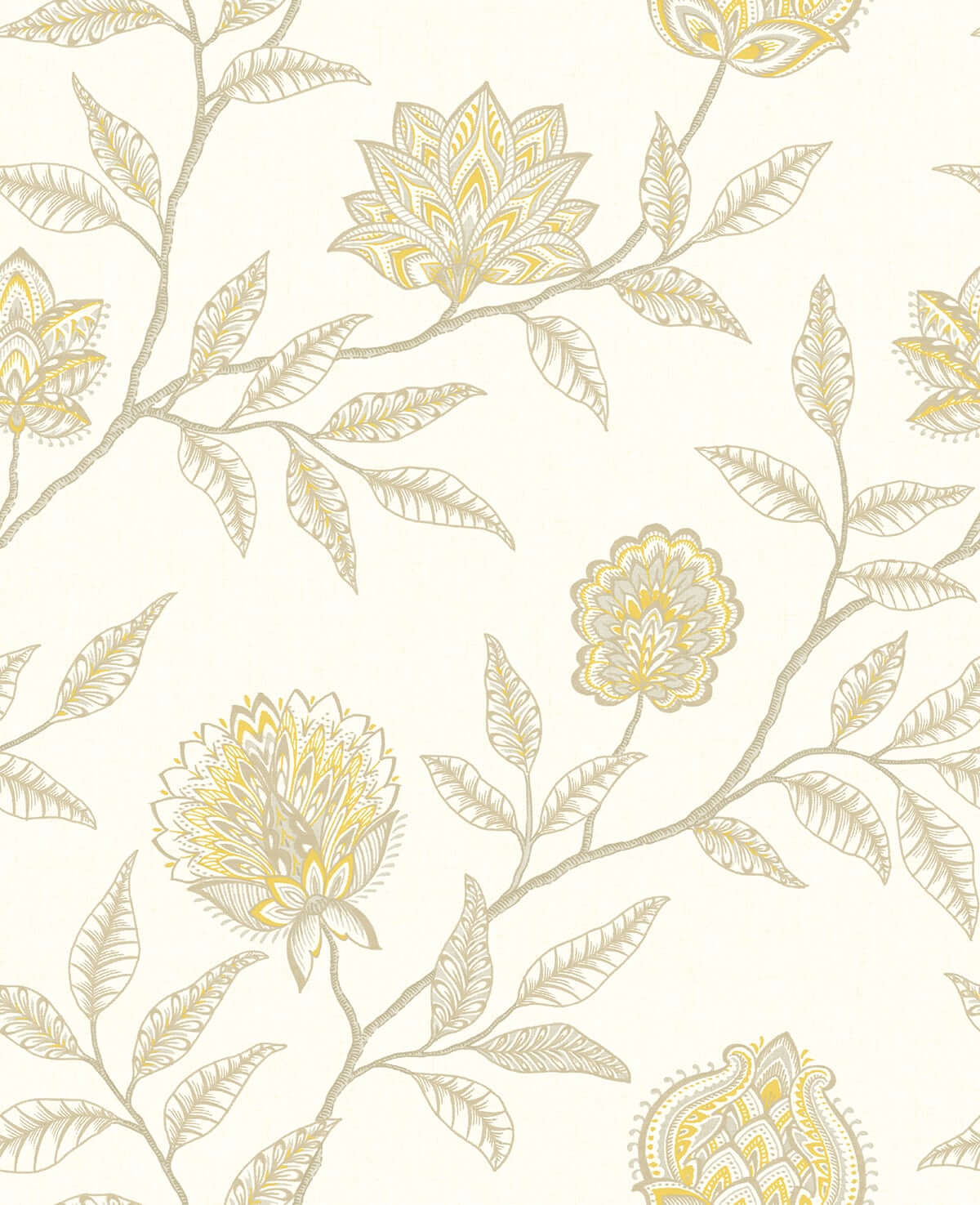Stacy Garcia Home Jaclyn Peel & Stick Wallpaper Sample - Yellow