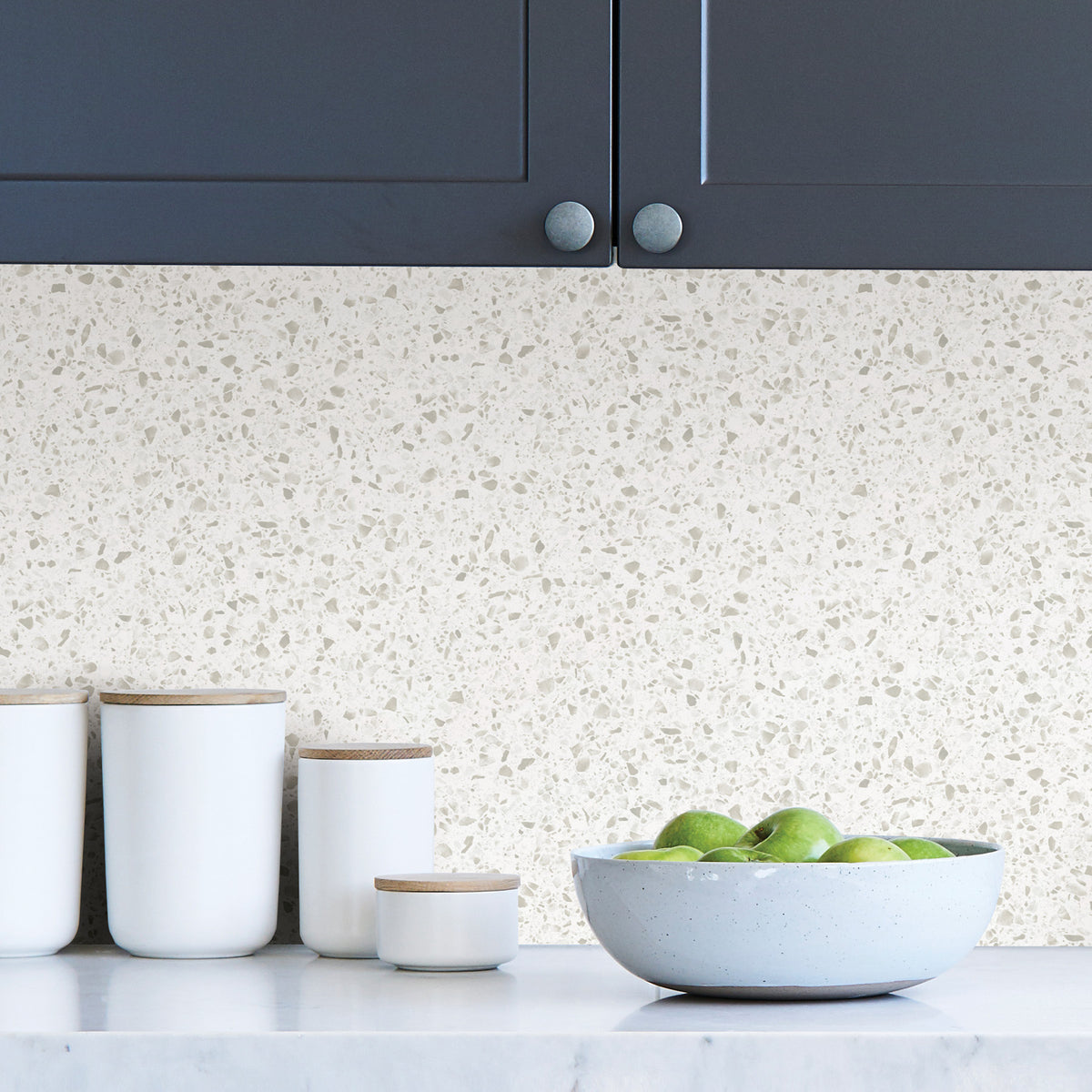 Scott Living Murano Peel & Stick Wallpaper Sample - Gray