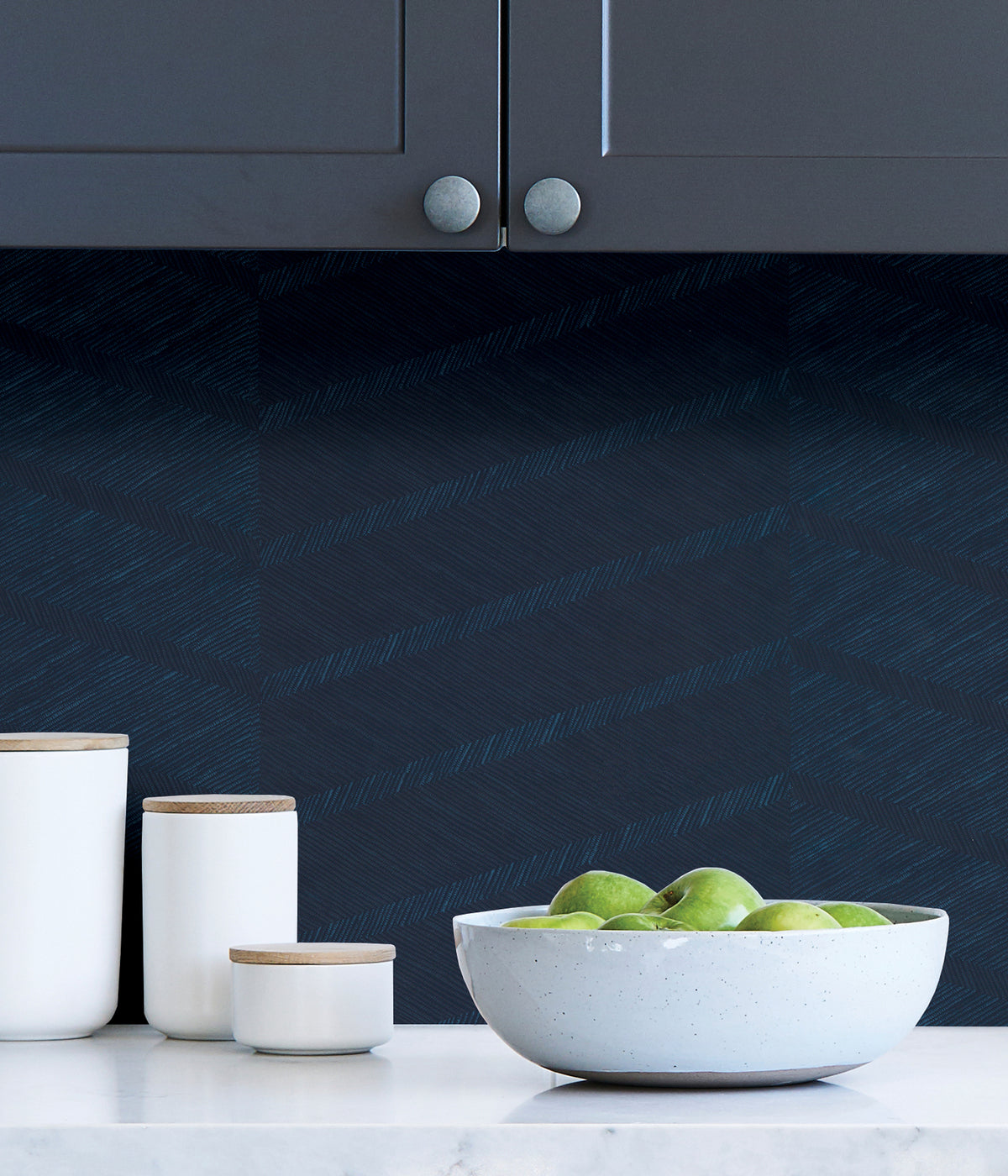 Scott Living Wayward Peel & Stick Wallpaper - Indigo