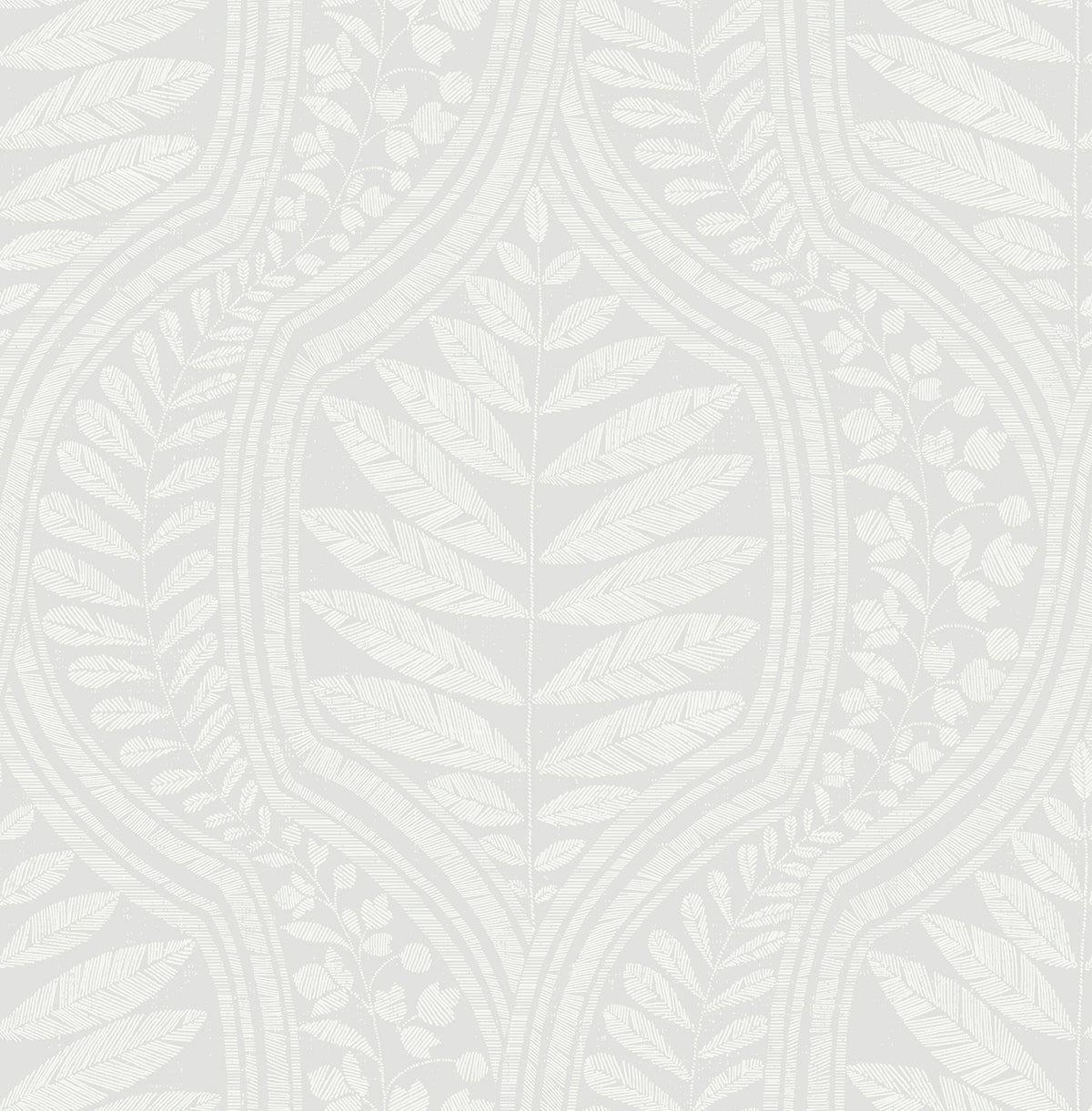 Scott Living Foliate Peel & Stick Wallpaper - Gray