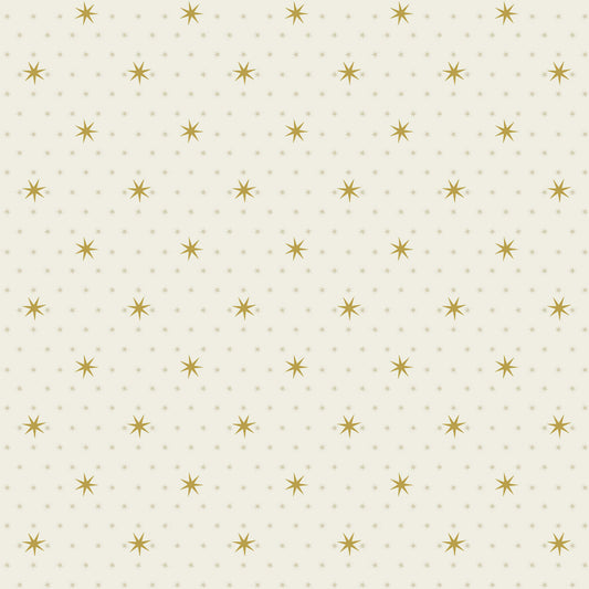 Small Prints Resource Library Stella Star Wallpaper - Off White